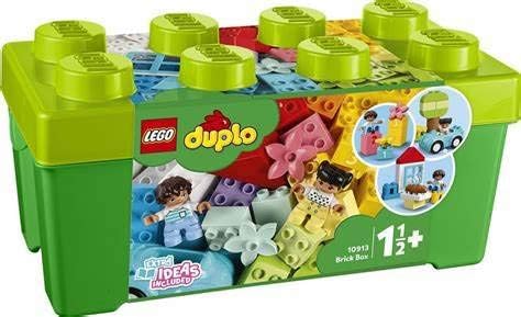 LEGO DUPLO 10913 - Caja de ladrillos clásica con caja de almacenami...