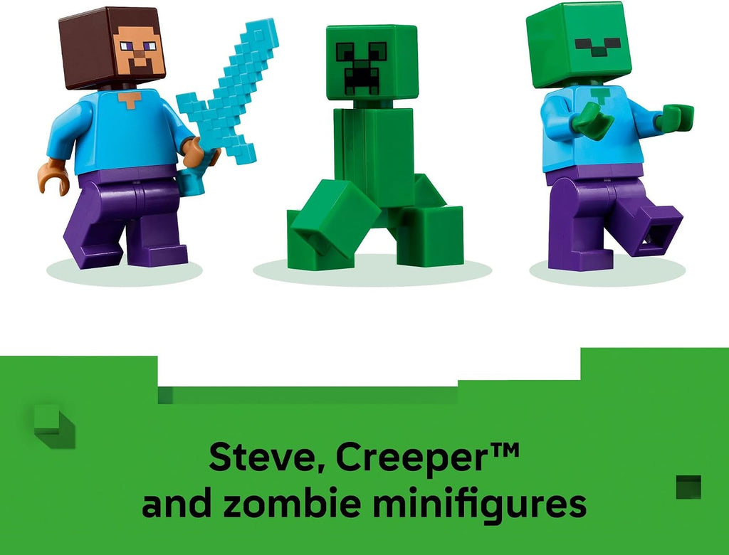 LEGO Minecraft La Casa de la Jungla TNT para Niños - Juguete Colecc...