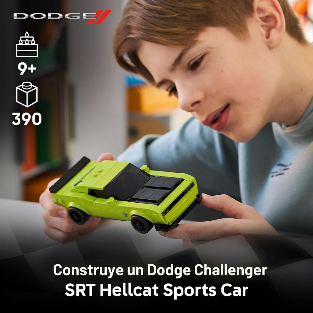 LEGO Speed Champions Dodge Challenger SRT Hellcat Juguete de Auto D...