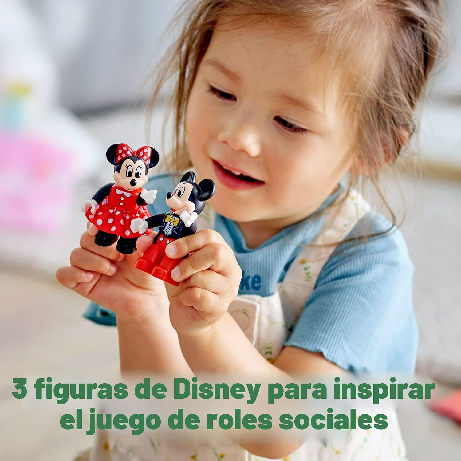 LEGO DUPLO Disney Mickey &amp; Minnie Tren de cumpleaños 10941 - Ju...