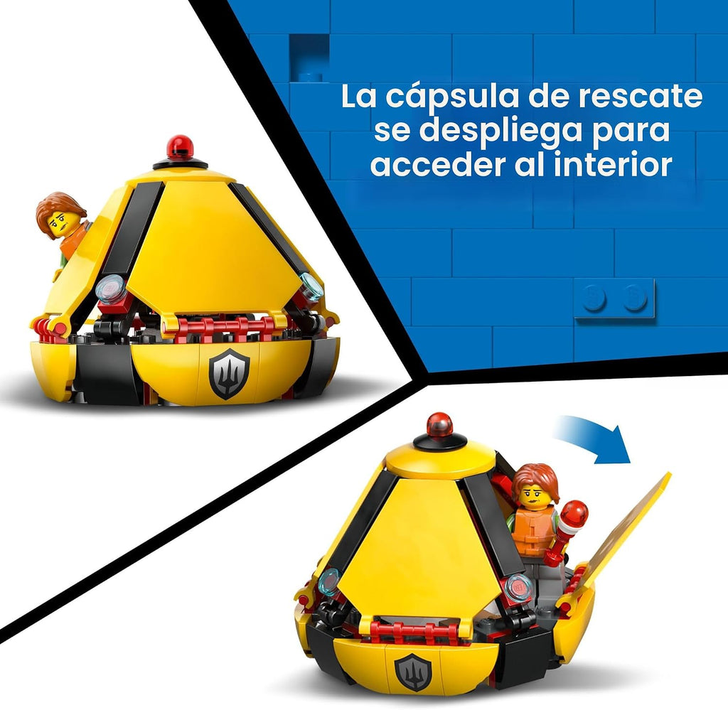 LEGO City Coast Guard Helicóptero de juguete de construcción para n...