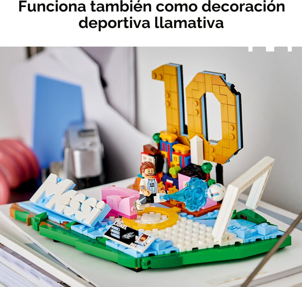LEGO Editions Lionel Messi - Juego de construcción para niños y niñ...