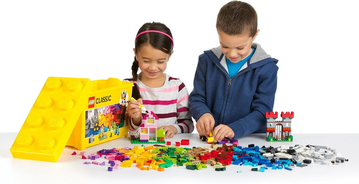 Caja de ladrillos creativos grandes y clásicos de la marca LEGO 106...