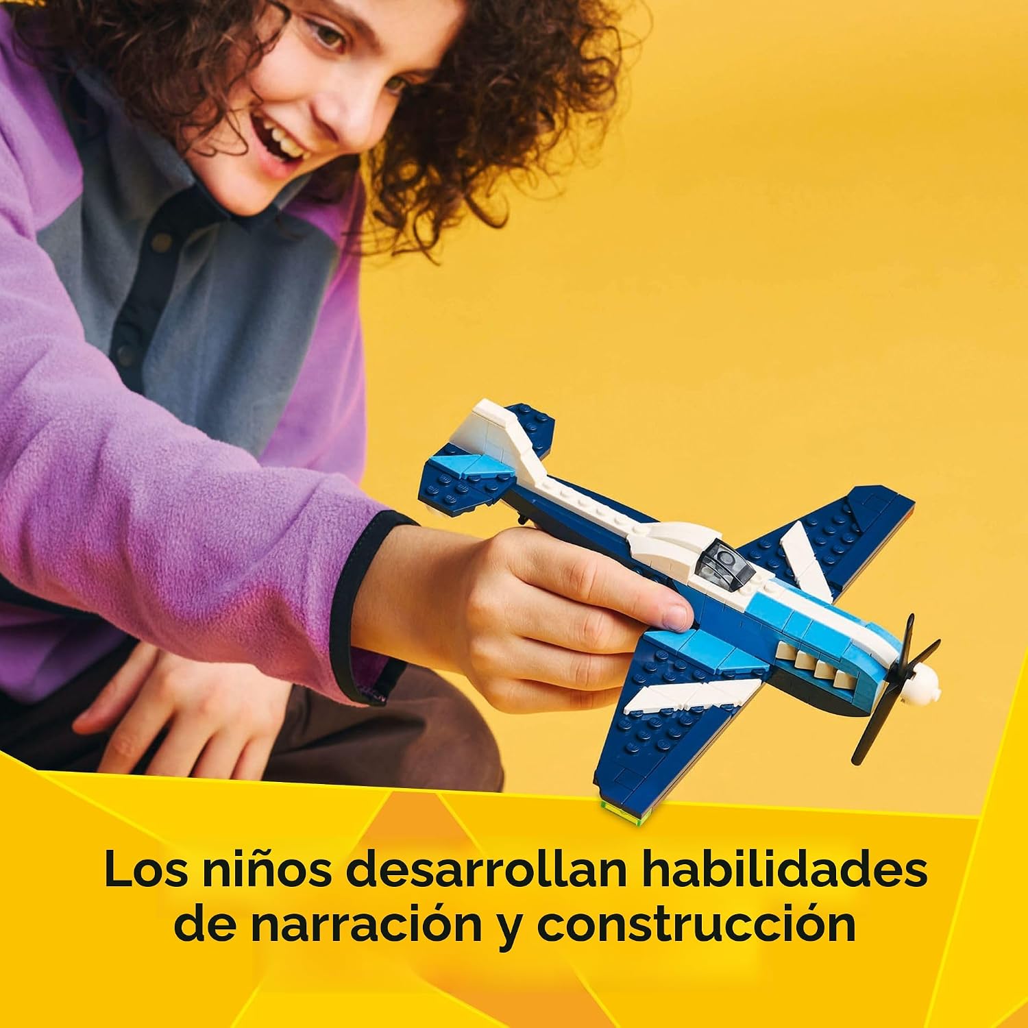 LEGO Creator 3 en 1 Avión de Carrera de Aviones Juguete - Juguete d...