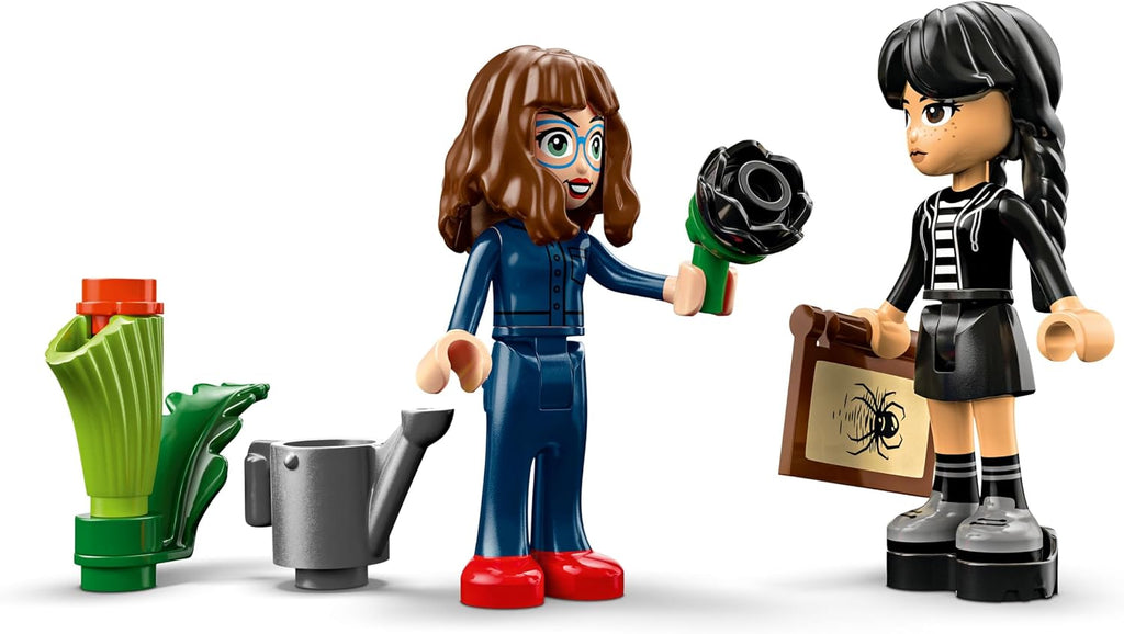 LEGO Wednesday - Juguete de construcción de flores de dalia negra,...