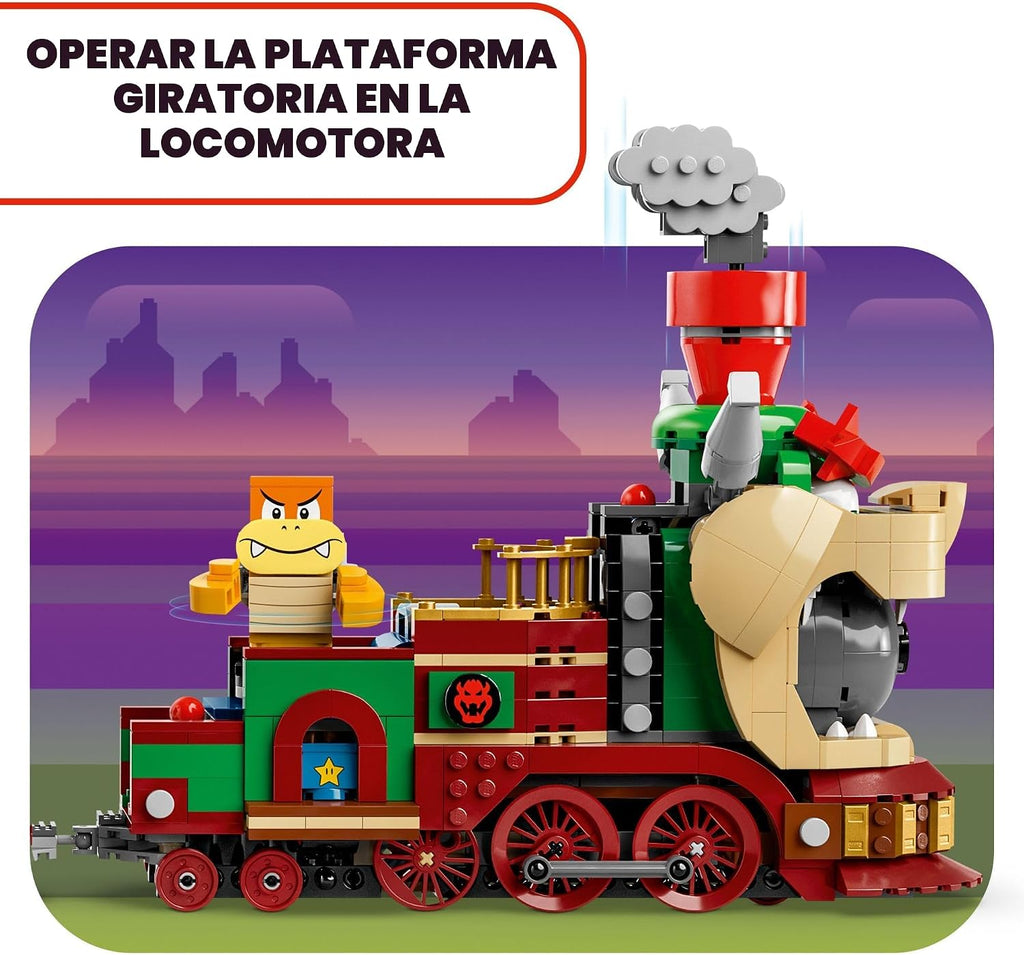 LEGO Super Mario El Tren Expreso de Bowser - Juguetes de Construcci...