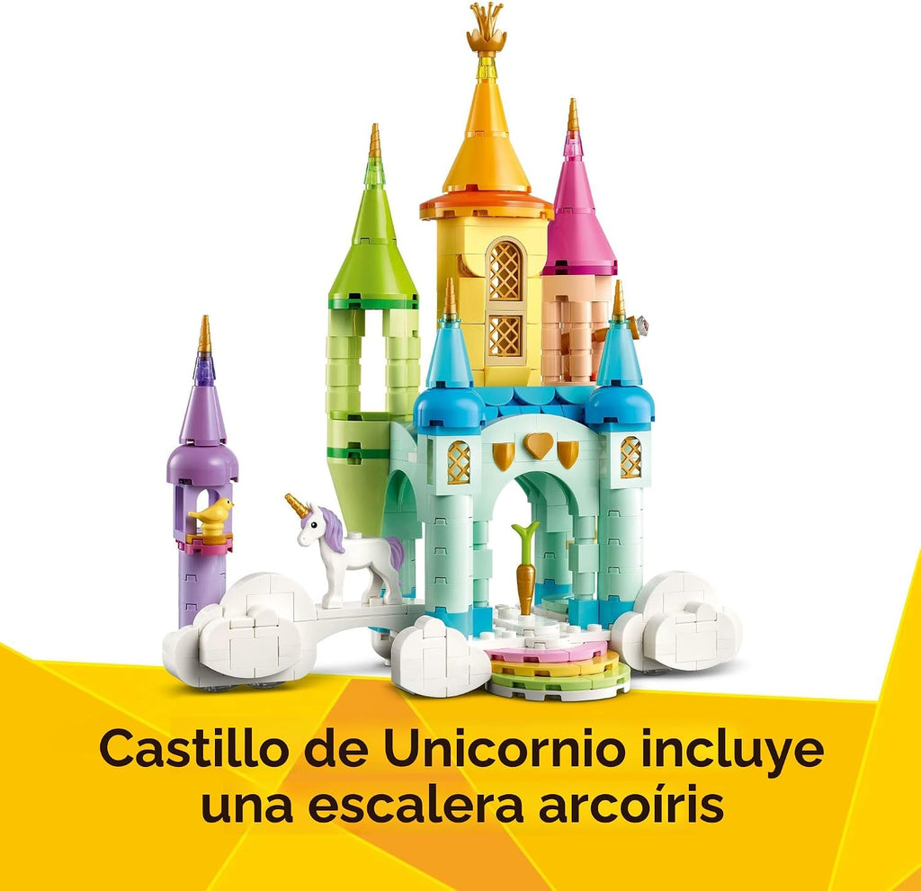 LEGO Creator 3 en 1 Castillo de Unicornio Juguete de Construcción p...