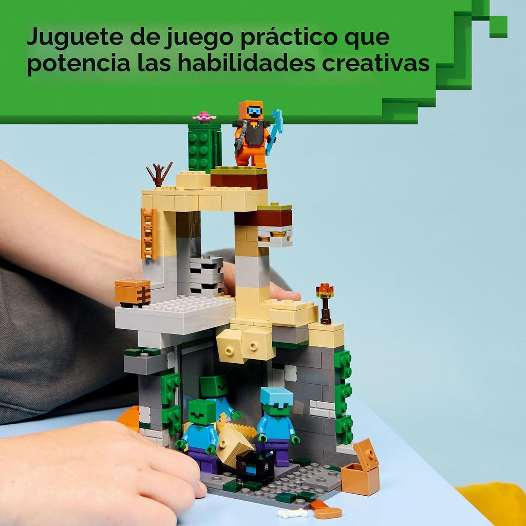 LEGO Minecraft Zombie Dungeon - Juguete de construcción y simulació...