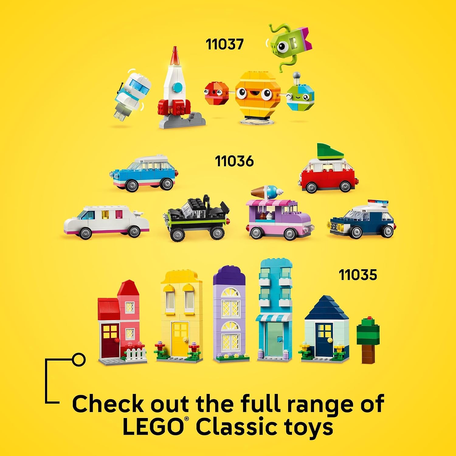 LEGO Classic Mascotas Creativas, Juguete de Animales de Bloques de...