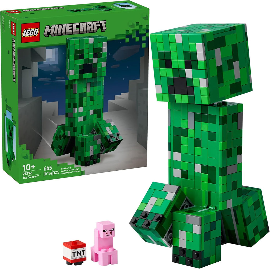 LEGO Minecraft The Creeper - Juguete de construcción para niños, ju...