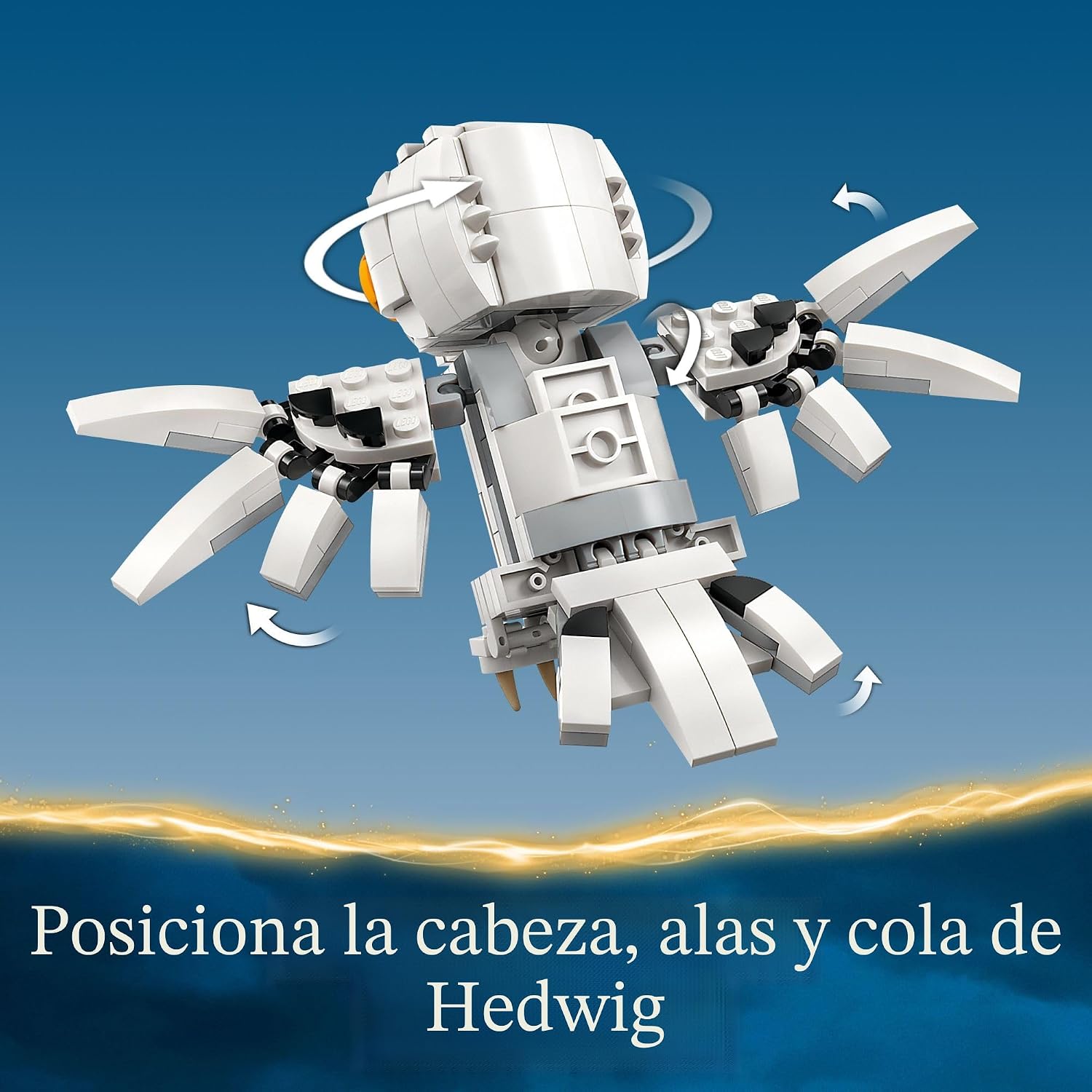 LEGO Harry Potter Hedwig en 4 Calle Privet, juguete de fantasía ens...