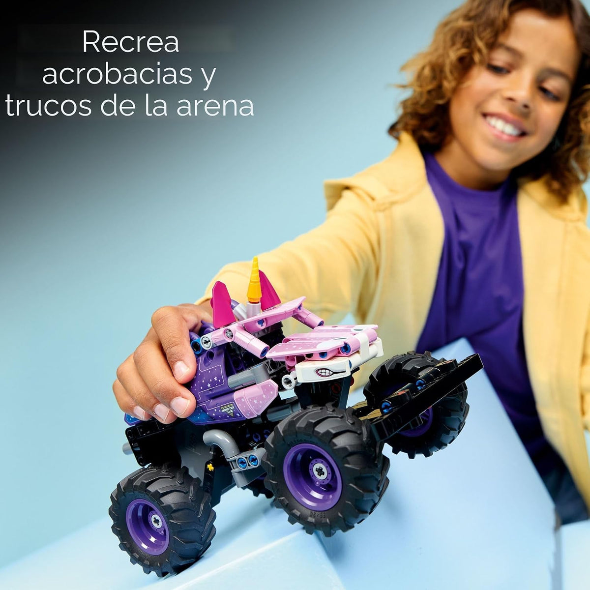 LEGO Technic Monster Jam Sparkle Smash Camión de Juguete con Retroc...