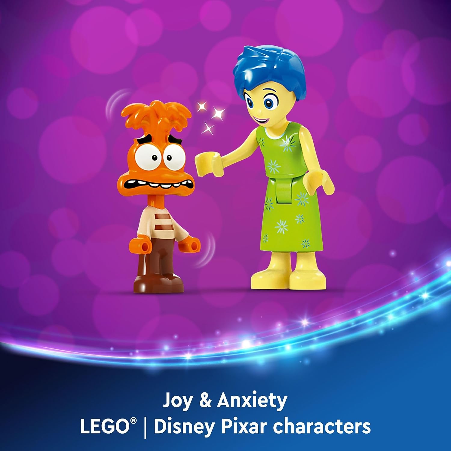 LEGO | Disney Inside Out 2 Cubos de Estado de Ánimo de Pixar, Kit d...