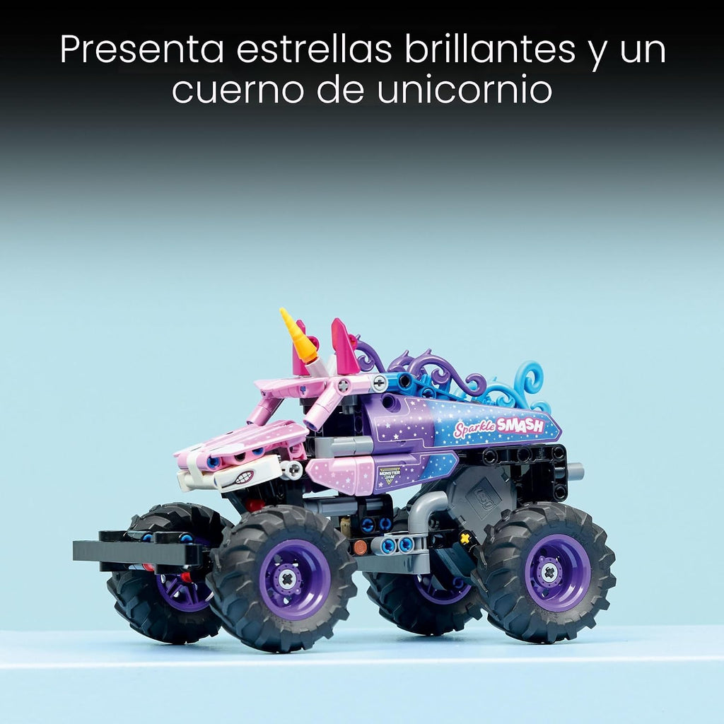 LEGO Technic Monster Jam Sparkle Smash Camión de Juguete con Retroc...