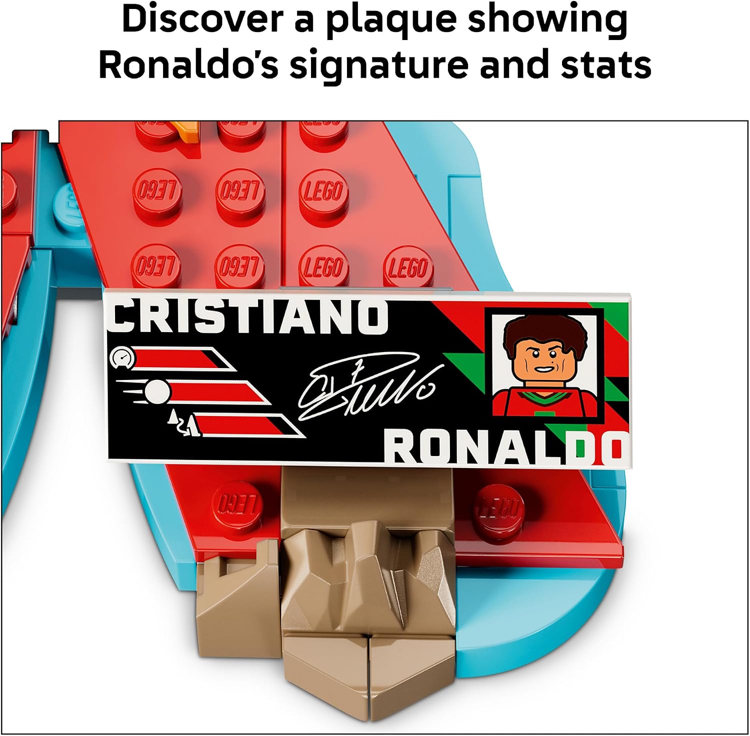 LEGO Editions Cristiano Ronaldo - Juego de construcción para niños...