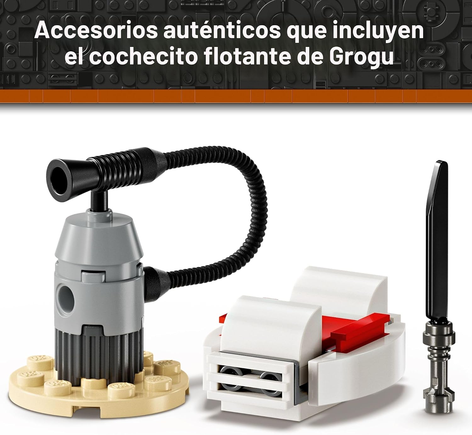 LEGO Star Wars: El conjunto de construcción de Mando y Grogu del N-...