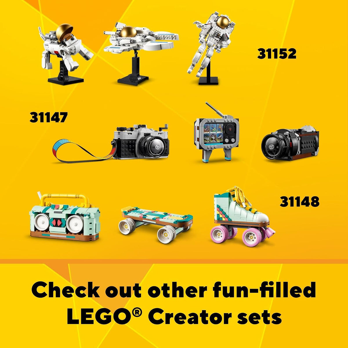 LEGO Creator 3 en 1 Juego de Juguetes de Construcción Flores en Mac...