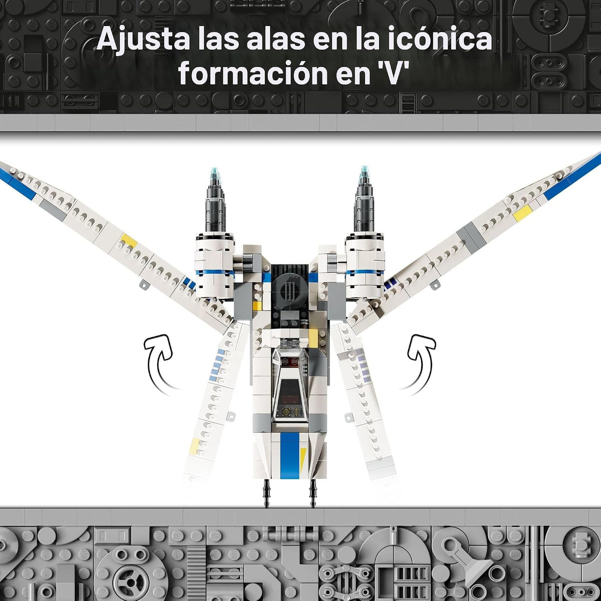 LEGO Star Wars Conjunto de Construcción U-Wing de los Rebeldes - In...