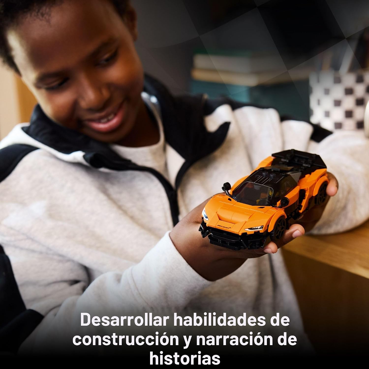 LEGO Speed Champions McLaren W1 - Juguete de auto de carreras para...
