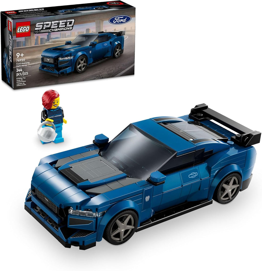 LEGO Speed Champions Ford Mustang Dark Horse Coche Deportivo de Jug...