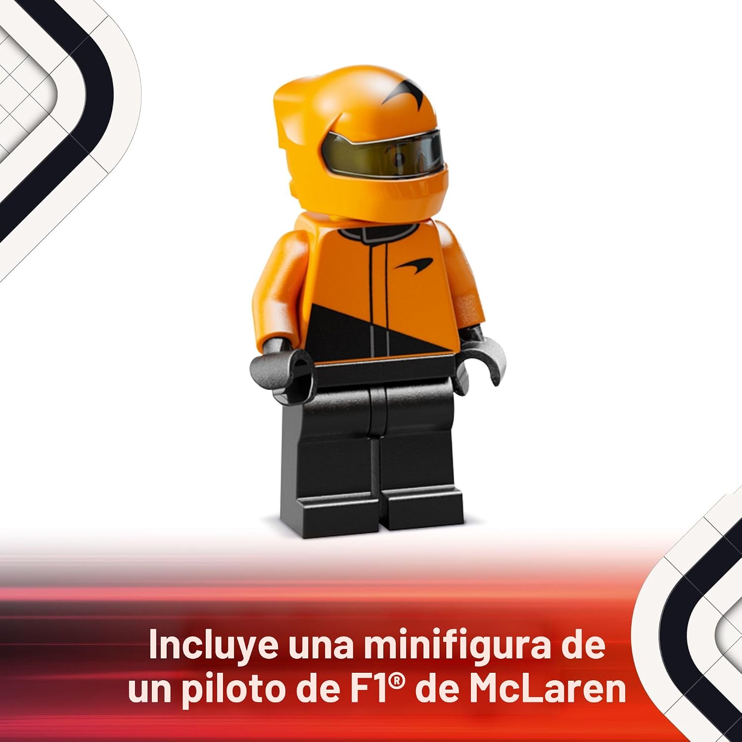 LEGO Speed Champions McLaren F1 Team MCL38 - Juego de construcción...