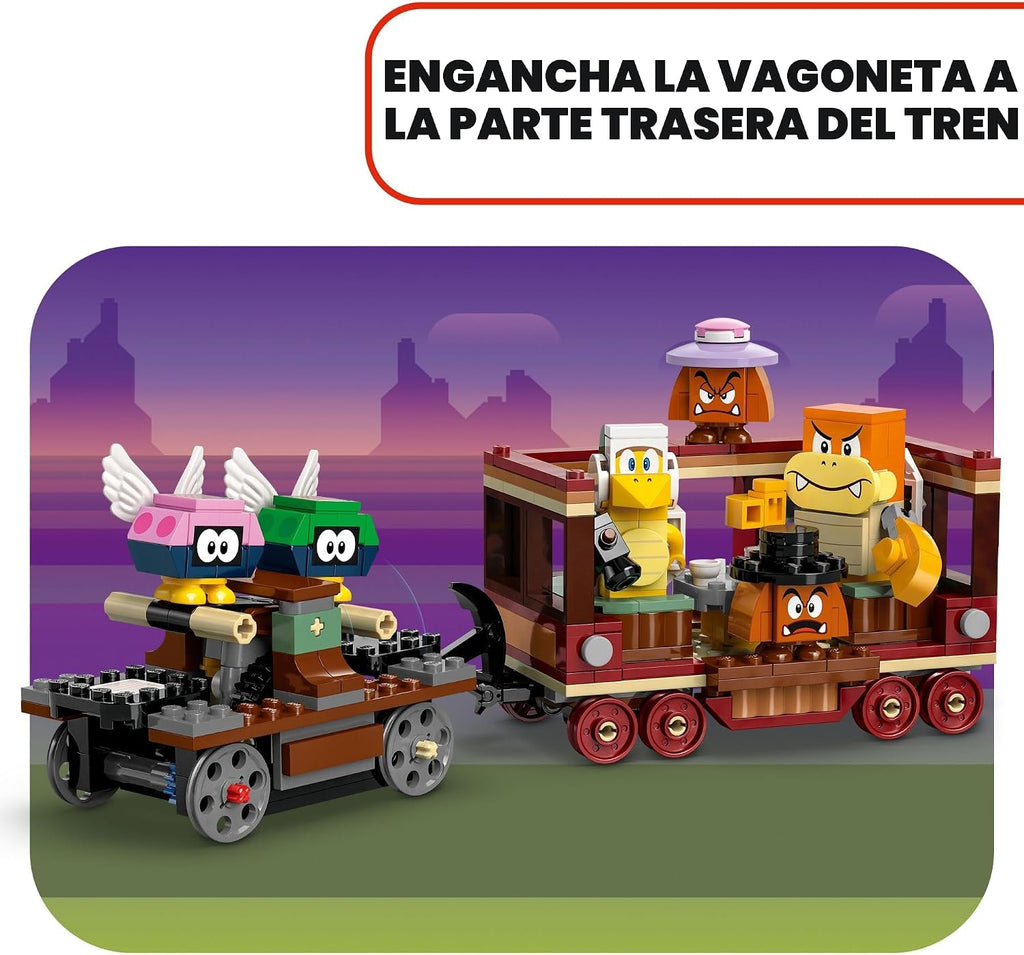 LEGO Super Mario El Tren Expreso de Bowser - Juguetes de Construcci...