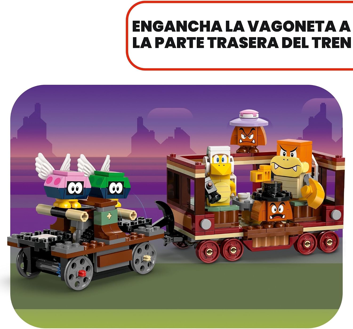 LEGO Super Mario El Tren Expreso de Bowser - Juguetes de Construcci...