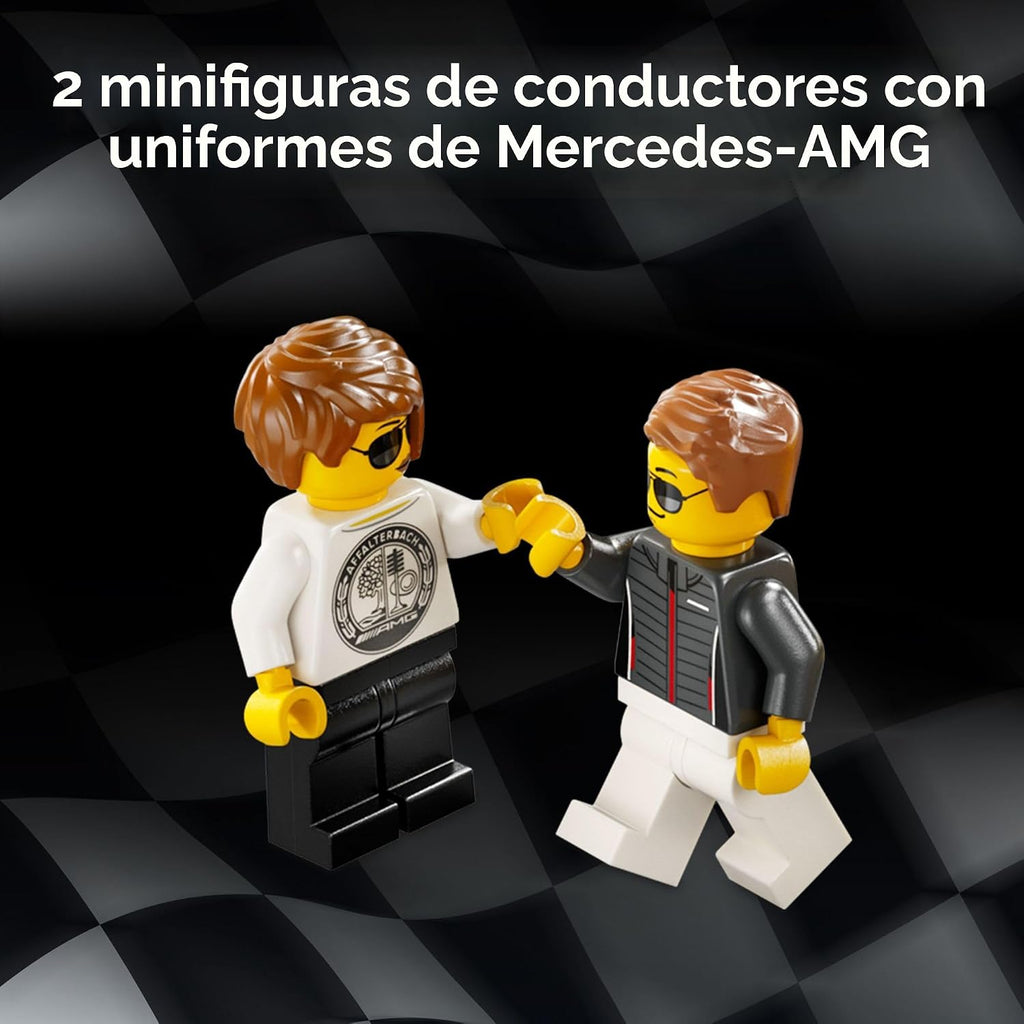 LEGO Speed Champions Mercedes-AMG G 63 y Mercedes-AMG SL 63 Juguete...