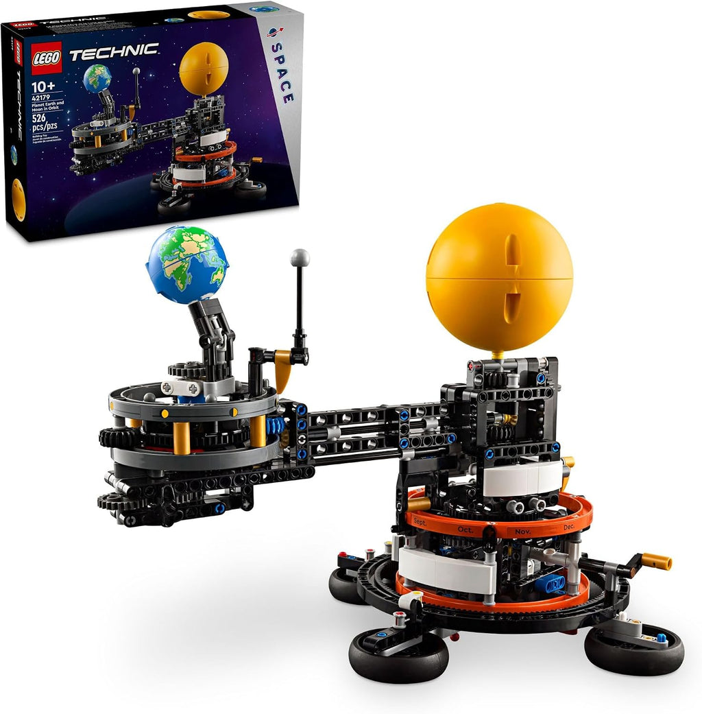 Set de construcción LEGO Technic Planet Earth and Moon in Orbit, re...