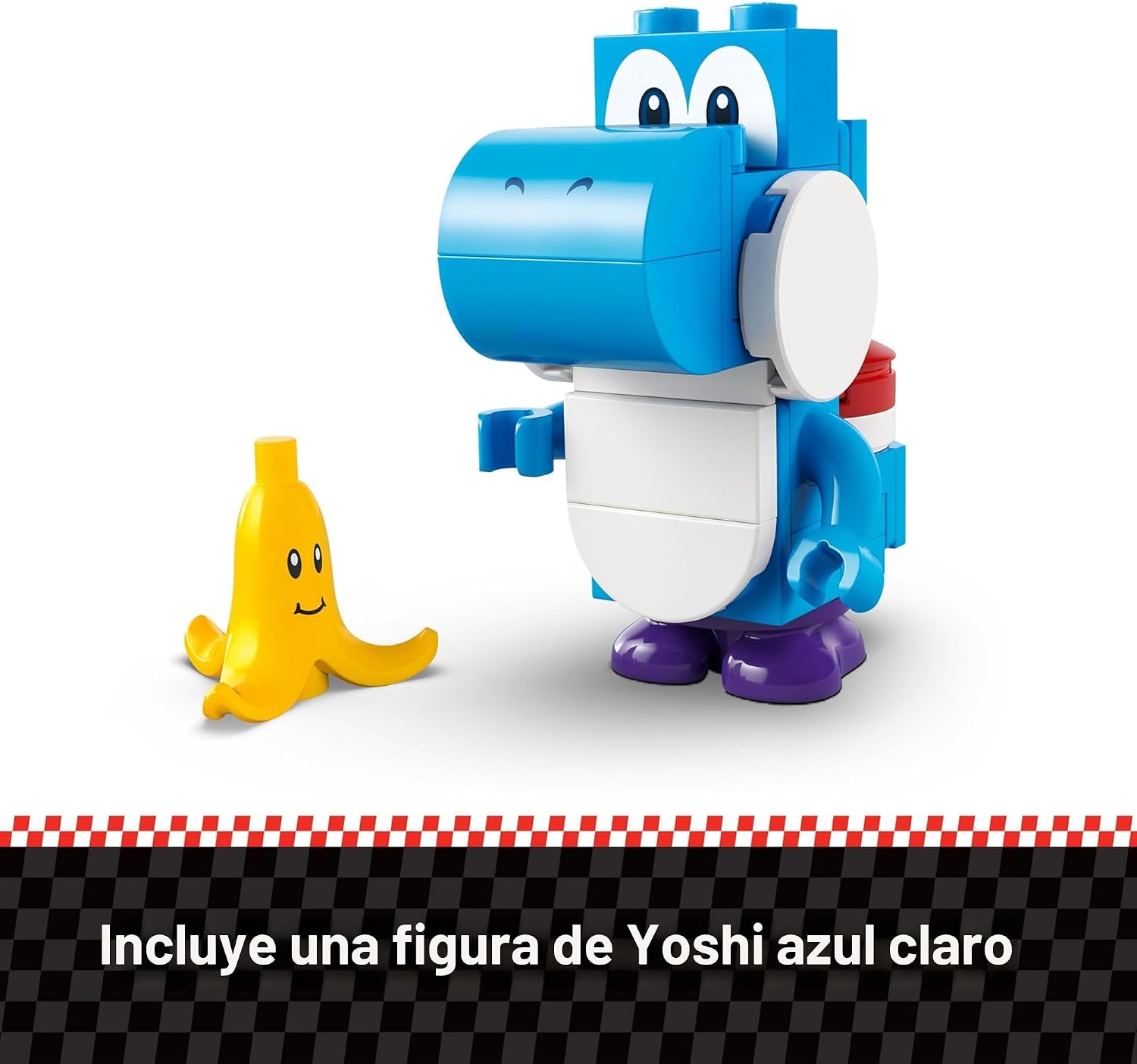 LEGO Super Mario: Bicicleta de Yoshi del Mario Kart - Juego de Cons...