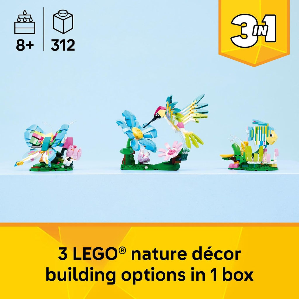 LEGO Creator 3 en 1 Wild Animals: colorido juguete de construcción...
