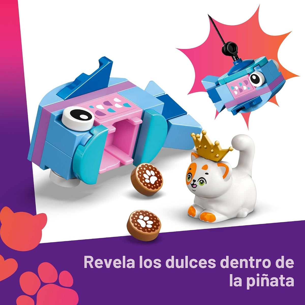 LEGO Friends Cat - Juguete de construcción de casa de árbol y fiest...