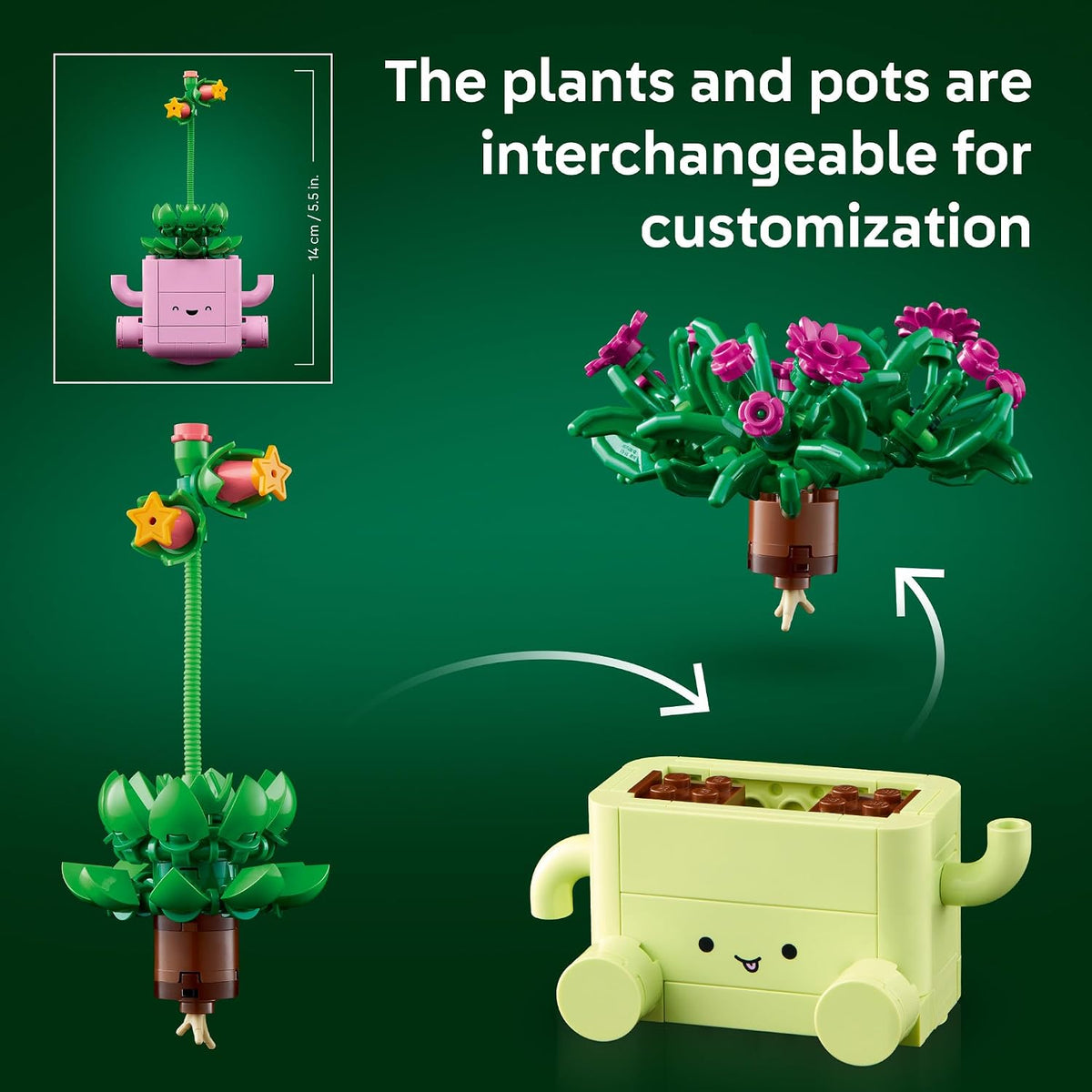 LEGO Botanicals 11506 - Juguete de construcción para niños, niñas y...