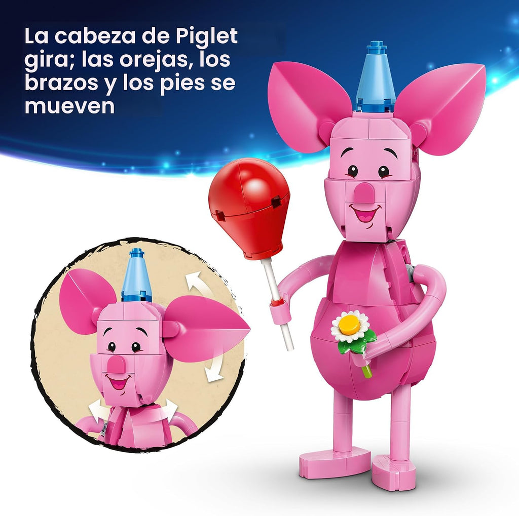 LEGO Disney La Diversión Del Cumpleaños De Piglet - Juguete De Cons...