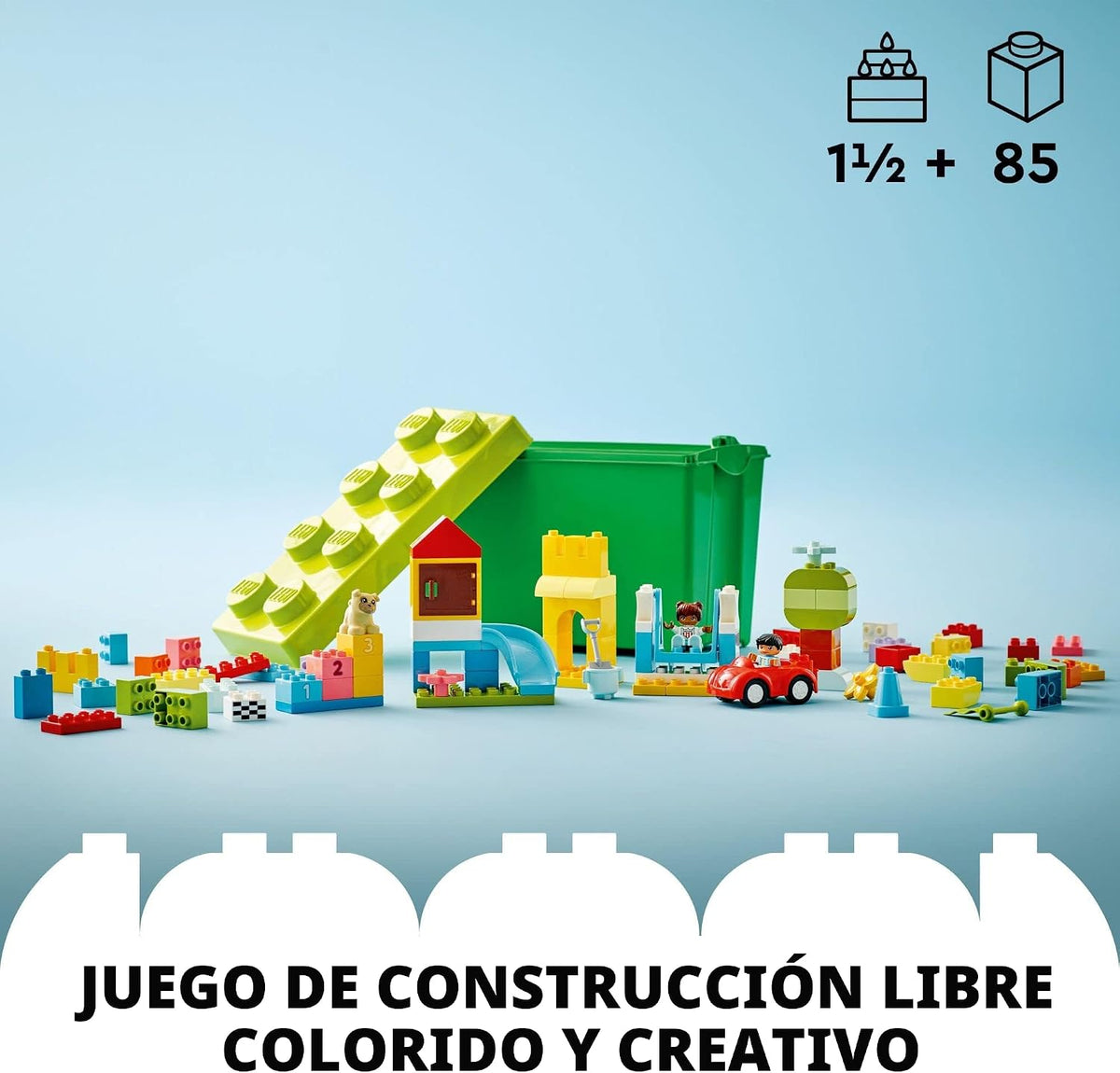 LEGO DUPLO Deluxe 10914 - Caja de ladrillos | Juguetes de construcc...