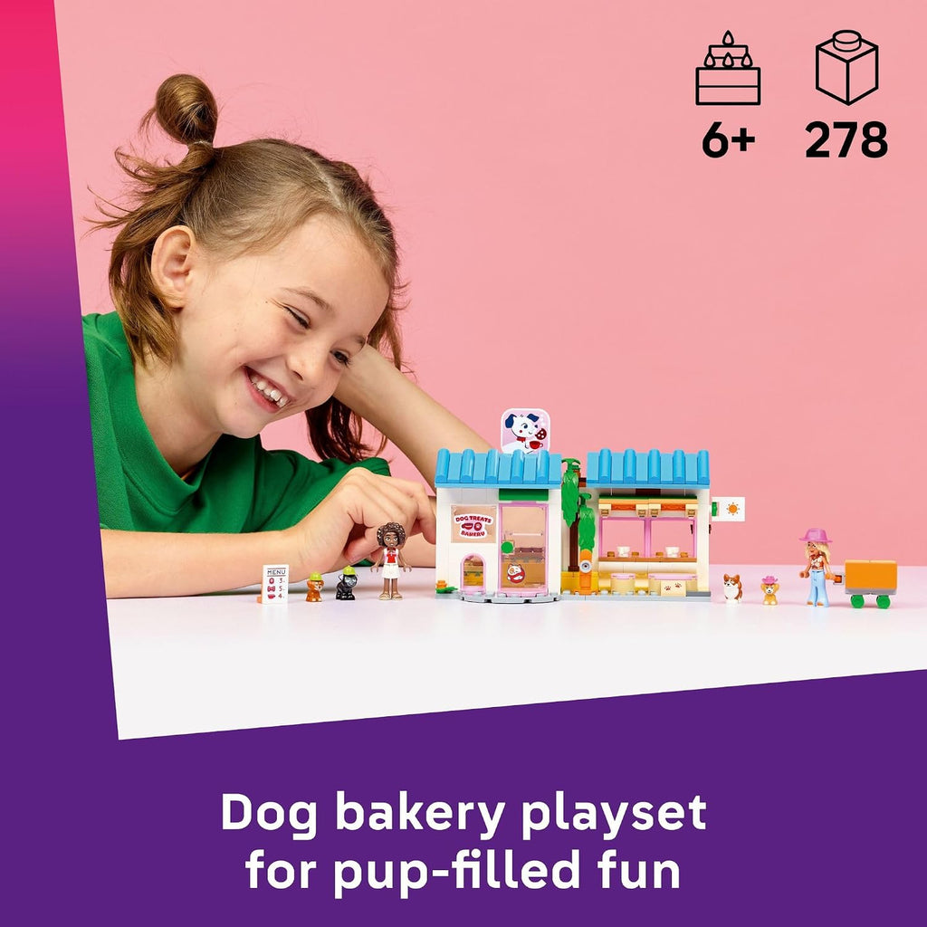 LEGO Friends Dog Treats Bakery - Juguete de construcción para niñas...