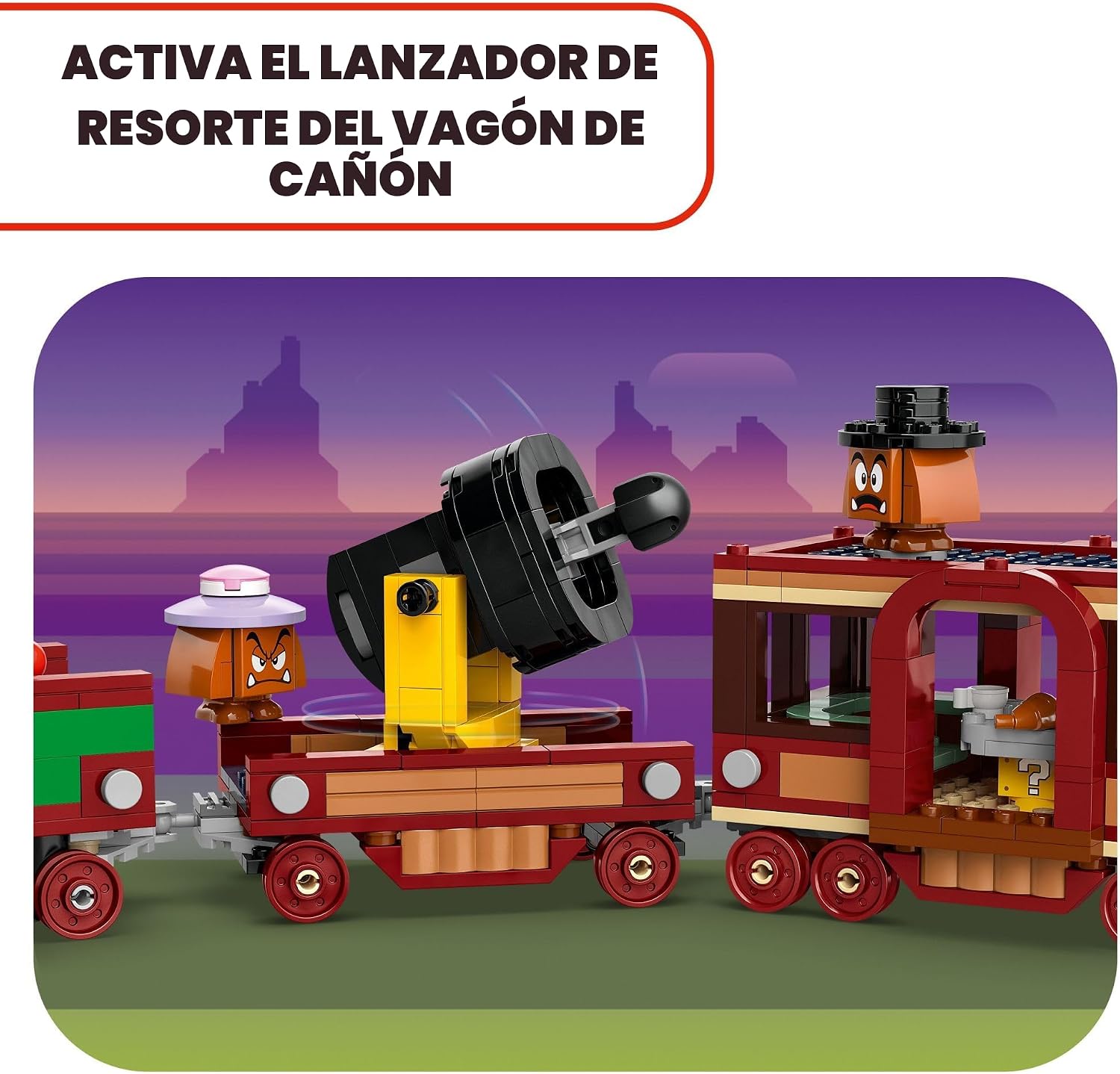 LEGO Super Mario El Tren Expreso de Bowser - Juguetes de Construcci...