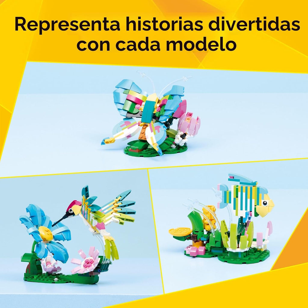LEGO Creator 3 en 1 Wild Animals: colorido juguete de construcción...