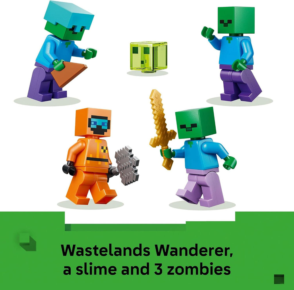 LEGO Minecraft Zombie Dungeon - Juguete de construcción y simulació...