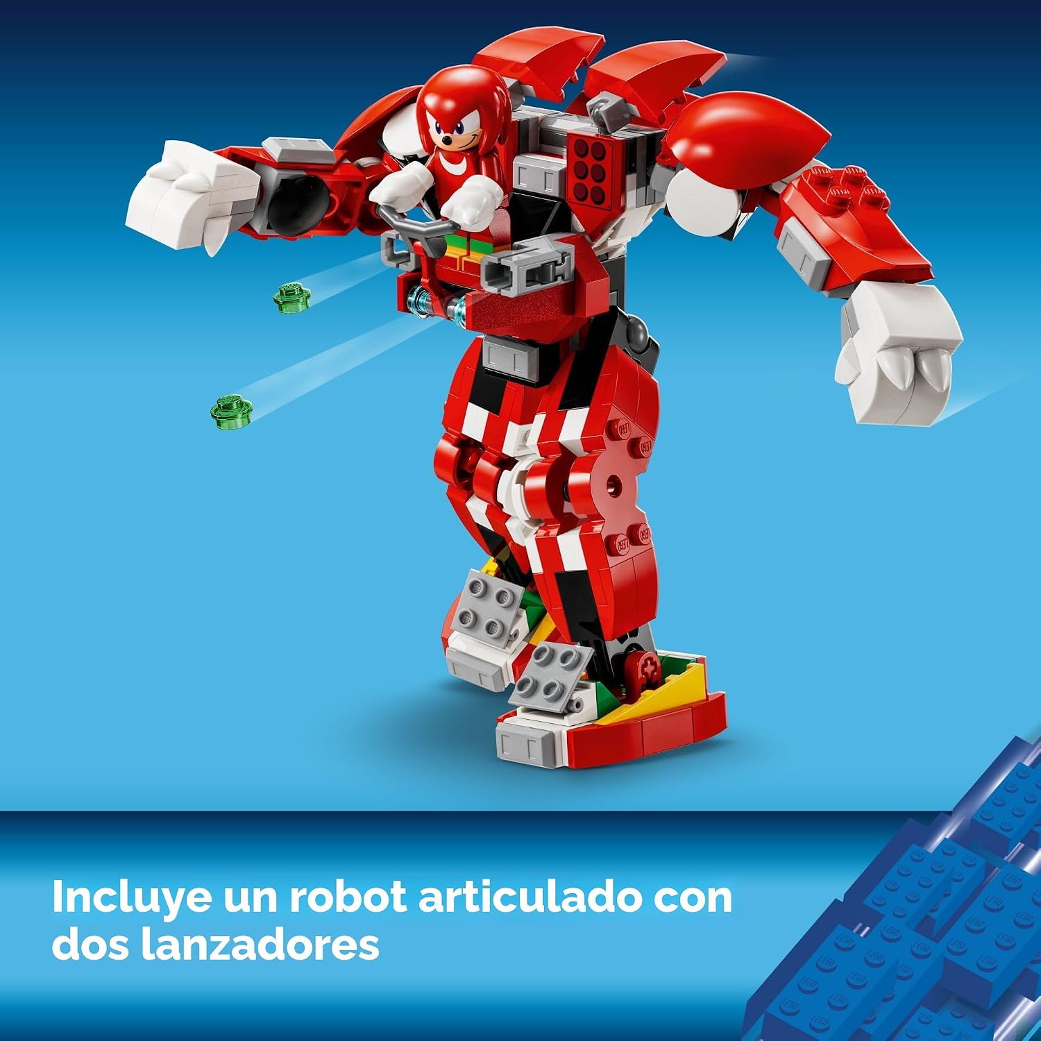 LEGO Sonic The Hedgehog, Set de Construcción de Mech Guardian de Kn...
