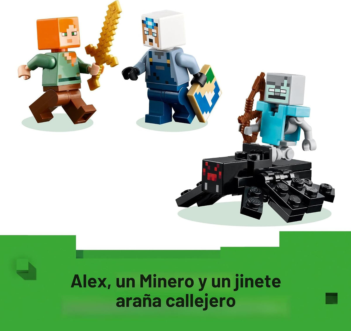 LEGO Minecraft The Pickaxe Mine Juguete para Niños - Juego de const...