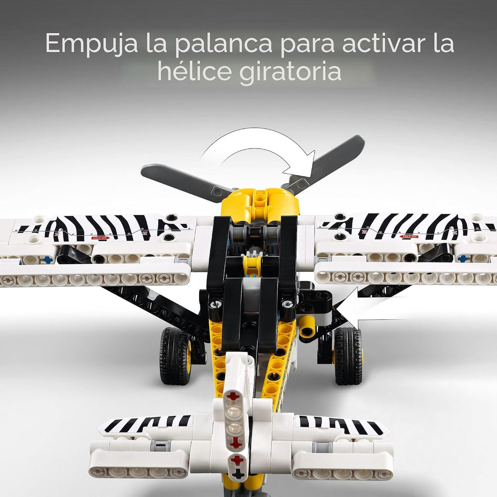 Avión de juguete LEGO Technic - Avión de juguete para construir par...