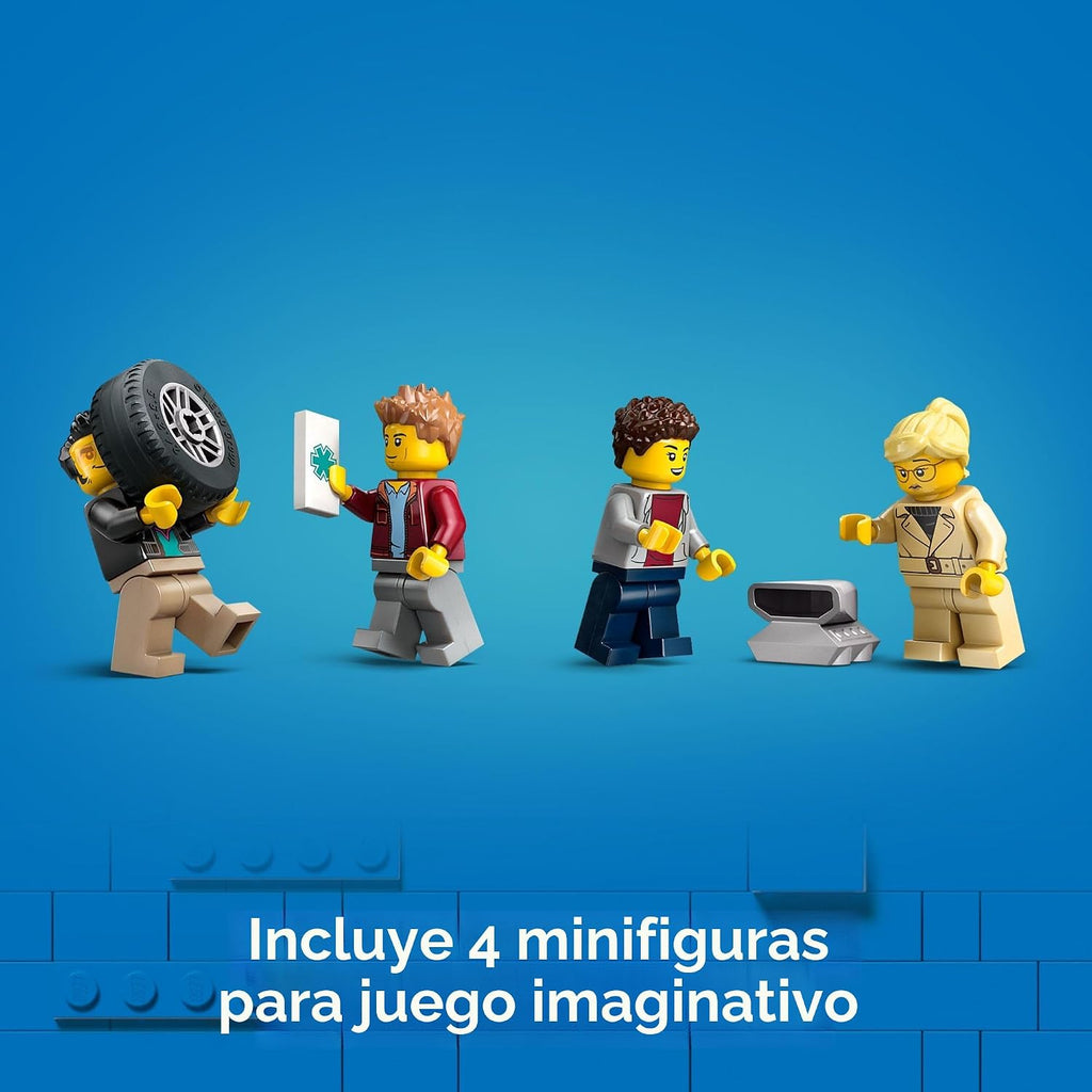 LEGO City Camión Transportador de Autos con Autos Deportivos Juego...