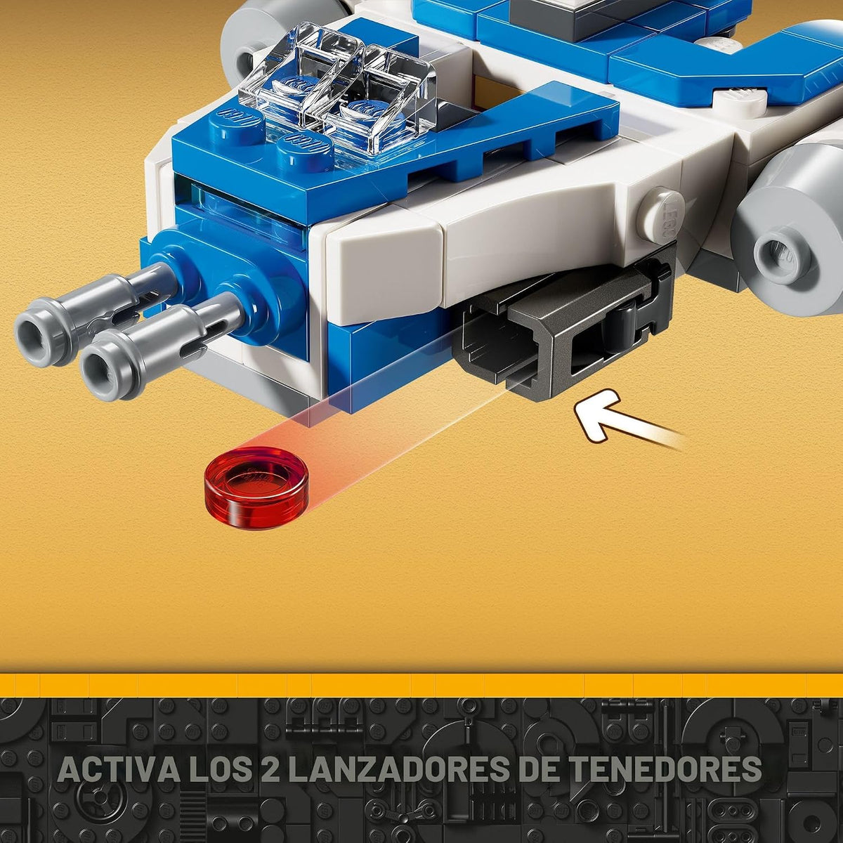 LEGO Star Wars: The Clone Wars Captain Rex Y-Wing Microfighter - Ju...