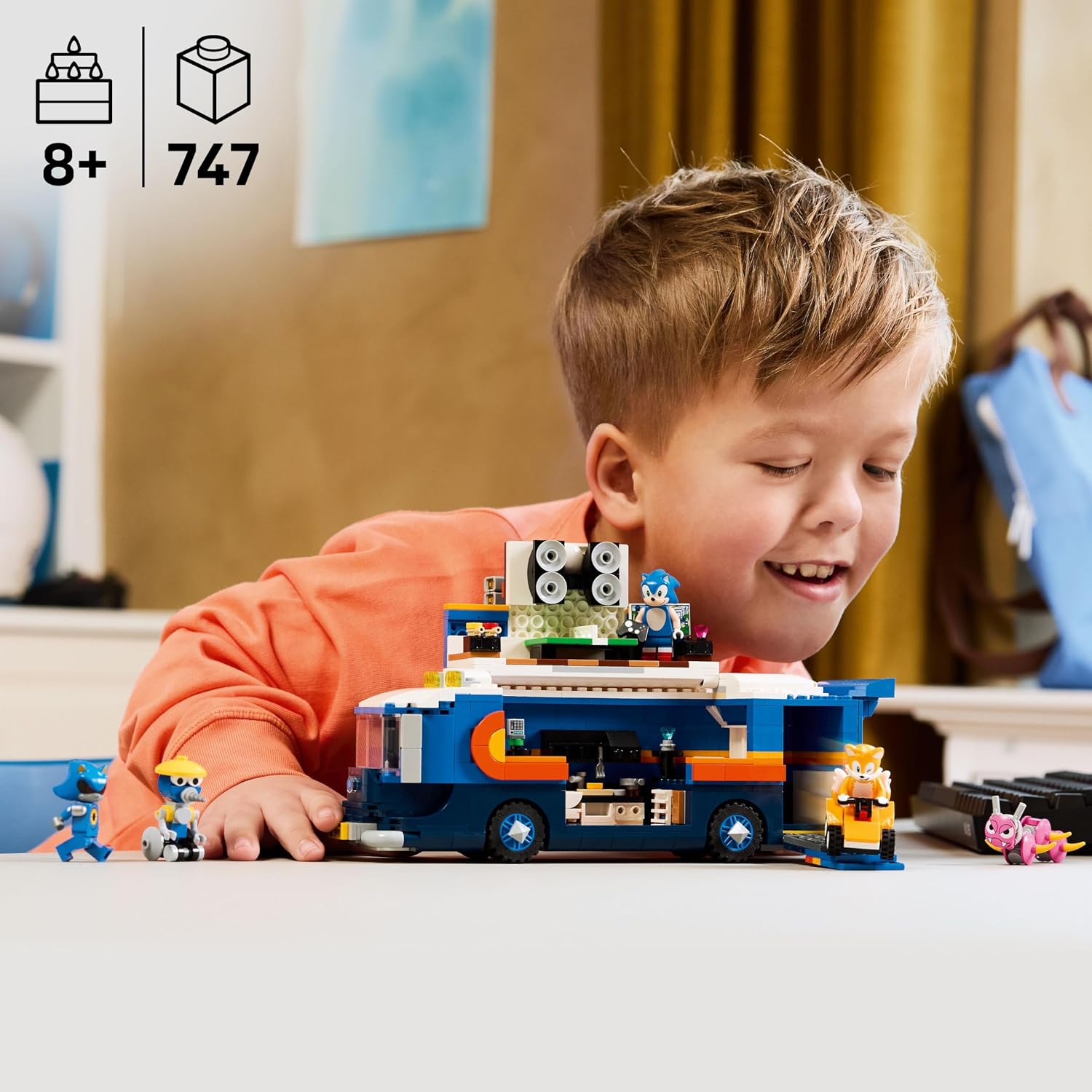 LEGO Sonic The Hedgehog Team Sonic Command Truck Juguete de constru...