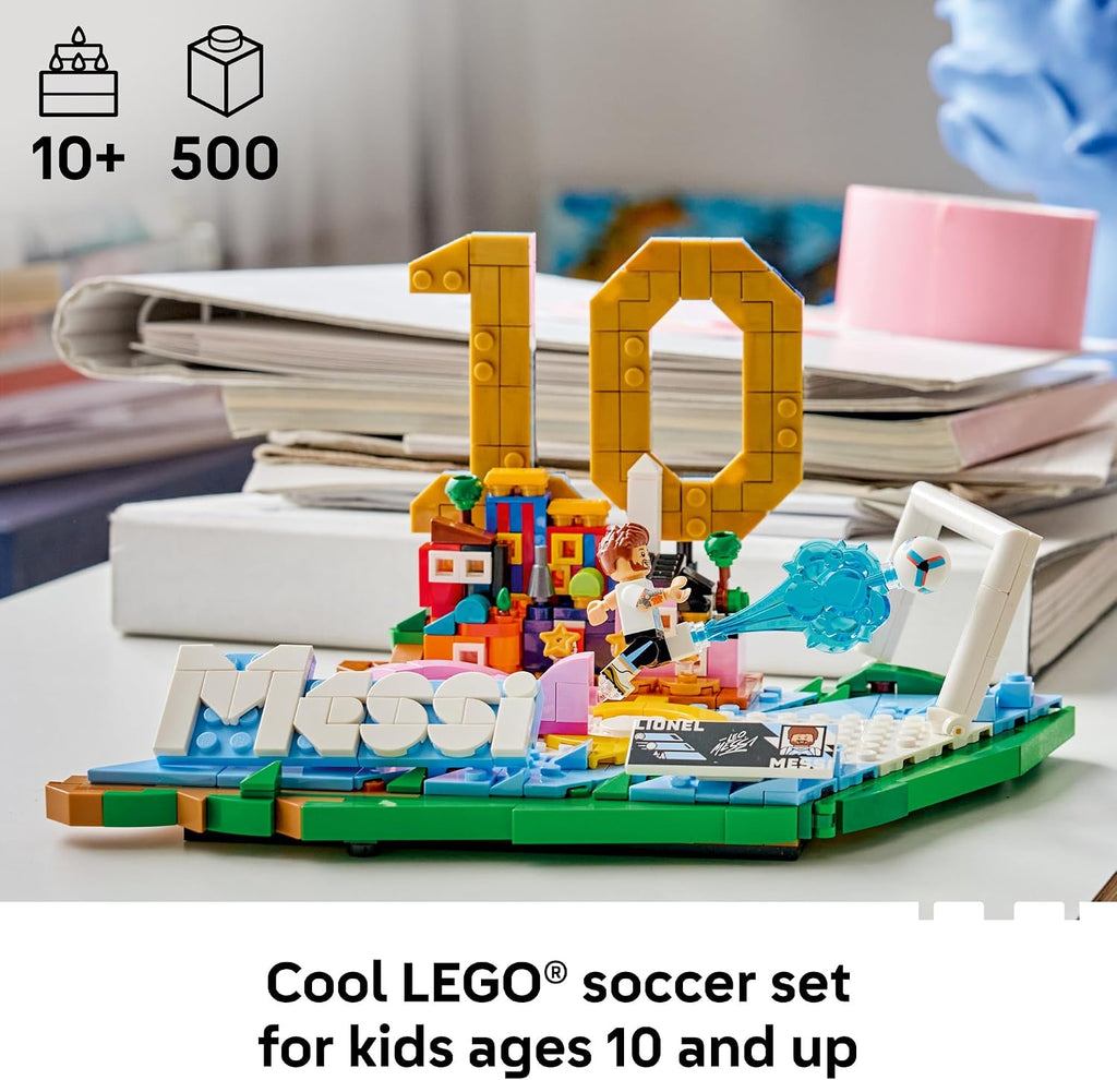 LEGO Editions Lionel Messi - Juego de construcción para niños y niñ...