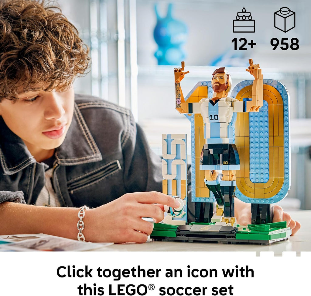 LEGO Editions Lionel Messi - Leyenda del fútbol - Juego de construc...