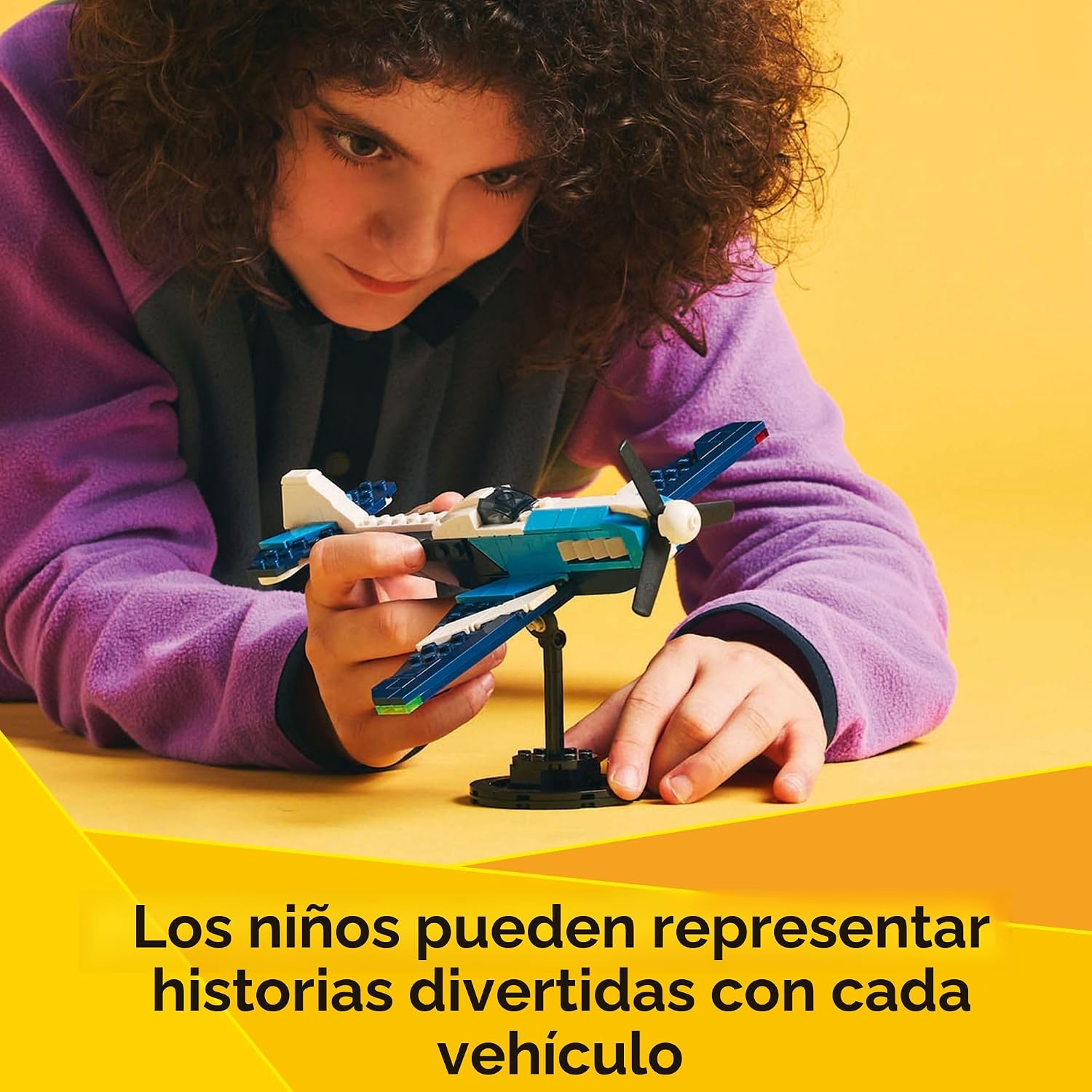 LEGO Creator 3 en 1 Avión de Carrera de Aviones Juguete - Juguete d...