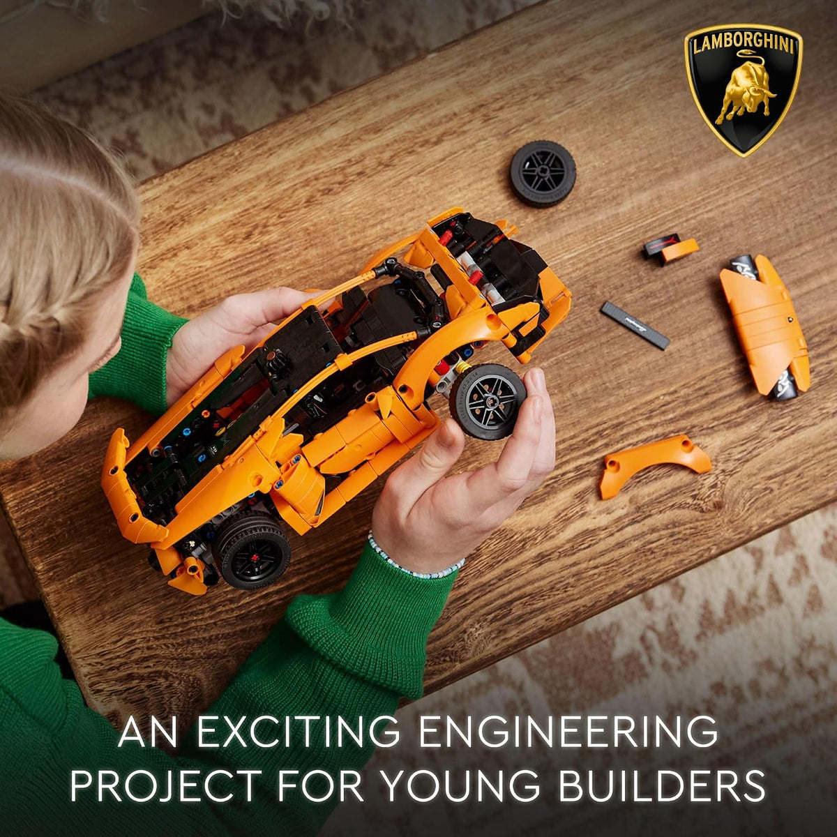 LEGO Technic Lamborghini Huracán Tecnica Naranja Juguetes de Constr...