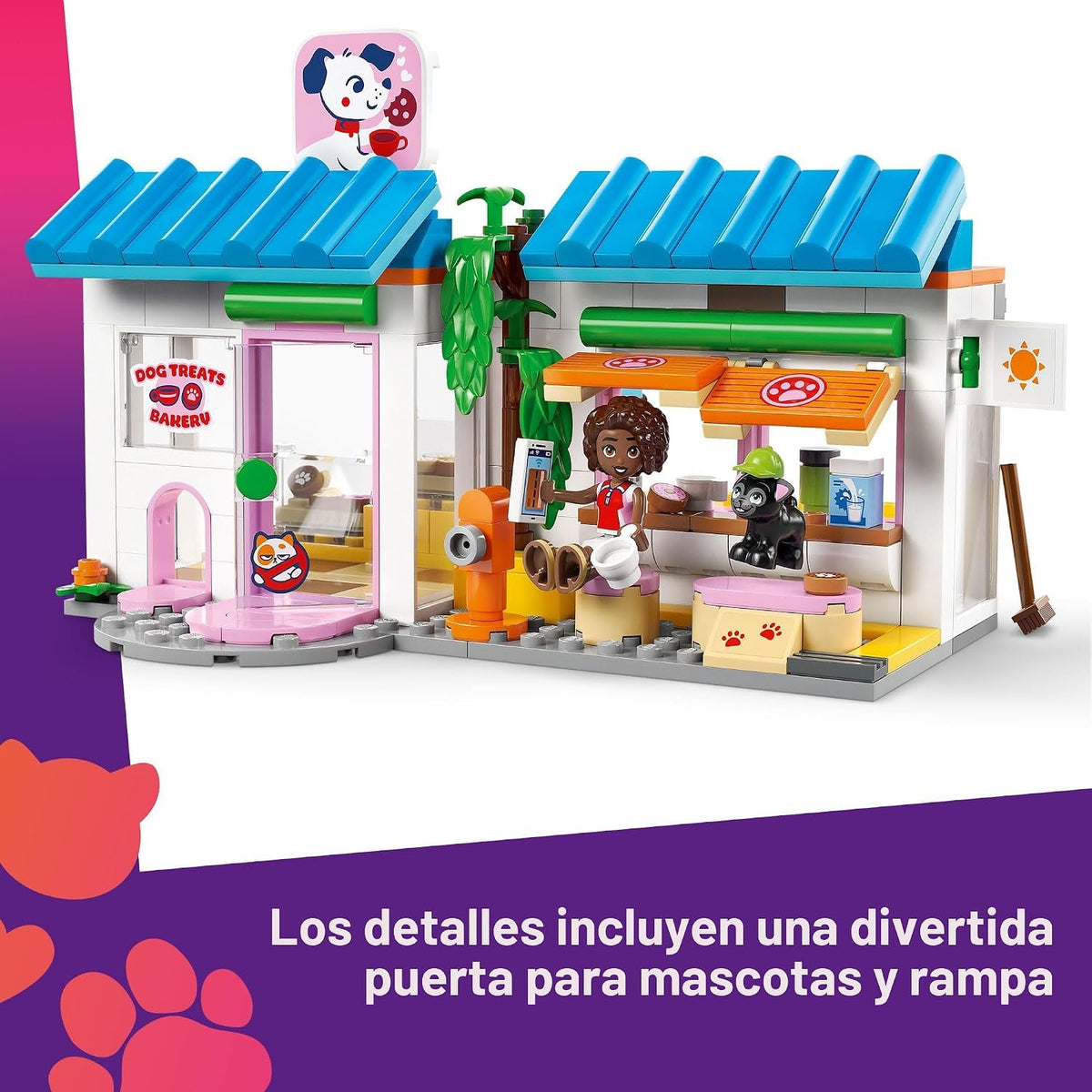 LEGO Friends Dog Treats Bakery - Juguete de construcción para niñas...